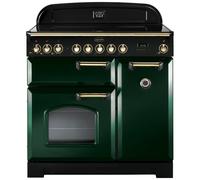 Rangemaster CDL90EIRG/B Classic Deluxe 90cm Induction Range Cooker 113700 - RACING GREEN