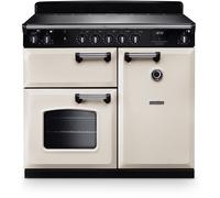 Rangemaster CL100EIPPCR/CM1 Classic Pale Cream / Chrome 100cm Induction Range Cooker 14206 A