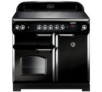 Rangemaster CLA100ECBL/C Classic 100cm Ceramic Range Cooker 117600 - BLACK