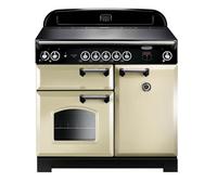 Rangemaster CLA100EICR/C Classic Electric Induction 100cm Range Cooker Cream Chrome