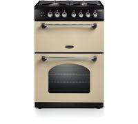 Rangemaster Cla60Dffcr/c - Cream Dual Fuel Cooker - 4 Cooking Zones - A Energy Rating