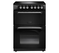 Rangemaster CLA60ECBL/C Classic 60cm Freestanding Ceramic Cooker - BLACK