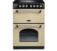 Rangemaster Cla60Eicr/c - Cream Electric Cooker - Induction 4 Zone Hob - Double Oven 69/39L - A Energy Rating
