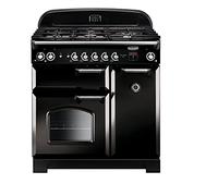 Rangemaster CLA90DFFBL/C Classic 90cm Dual Fuel Range Cooker 116490 - BLACK