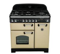 Rangemaster Cla90Ngfcrc Freestanding Gas Range Cooker With Gas Hob - Cream