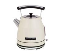 Rangemaster Classic Kettle in Matt Pale Cream with Quiet Boil Technology, 1.7L Capacity and 3kW of Power, Removable and Washable Limescale Filter, 360° Swivel Base, RMCLDK301CM