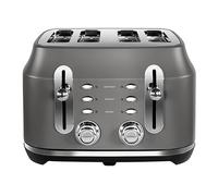 Rangemaster Classic RMCL4S304GY 4 Slice Toaster - Grey, Grey