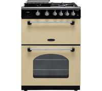 Rangemaster Classic 60 60cm Gas Cooker - Cream/Chrome