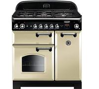 Rangemaster Cla90Ngfcrc Freestanding Gas Range Cooker With Gas Hob - Cream