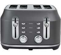 RANGEMASTER Classic Collection RMCL4S304GY 4-Slice Toaster - Grey, Silver/Grey