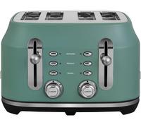 RANGEMASTER Classic Collection RMCL4S304MG 4-Slice Toaster - Green, Green