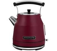 Rangemaster Classic Kettle with Quiet Boil Technology, 1.7L Capacity and 3kW of Power in Bordeaux, RMCLDK301BU