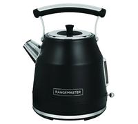 Rangemaster RMCLDK301BK Classic Kettle with Quiet Boil Technology, 1.7L Capacity and 3kW of Power in Matt Black
