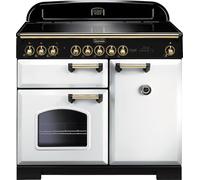 Rangemaster 114040 (CDL100EIWH/B) CLASSIC DELUXE 100cm Induction Cooker