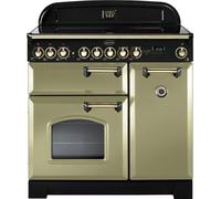 Rangemaster CDL90ECOG/B Classic Deluxe 90cm Range Cooker, Ceramic