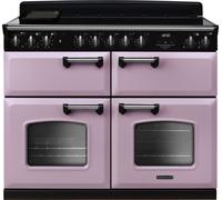 Rangemaster CLDLB110EIPHTH/CM1 Classic Deluxe Heather / Chrome 110cm Induction Range Cooker A