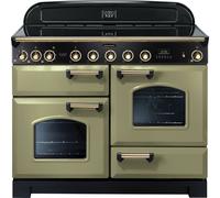 Rangemaster CDL110DFFOG/B Classic Deluxe 110cm Range Cooker, Dual Fuel