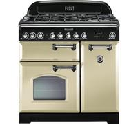 Range cooker Dual Fuel Rangemaster CDL90DFFcr-c