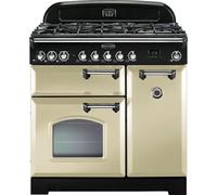 Range cooker Dual Fuel Rangemaster CDL90DFFcr-c