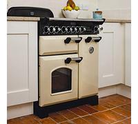 Rangemaster Classic Deluxe Range Cooker - Freestanding - CDL90EIBL/B - Black / Brass
