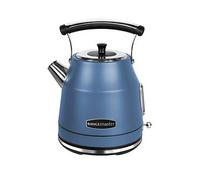 Rangemaster RMCLDK201SB Stone Blue Cordless Electric 1.7L 3kW Classic Kettle with Quick & Quiet Boil, Boil Dry Protection & 2 Year Guarantee