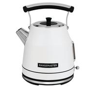Rangemaster Classic Kettle with Quiet Boil Technology, 1.7L Capacity and 3kW of Power in Matt White, RMCLDK301WH