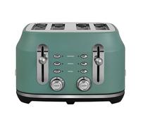 Rangemaster Classic Mineral Green 4 Slice Toaster