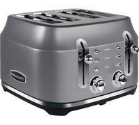 Rangemaster Classic RMCL4S304GY 4 Slice Toaster - Grey, Grey