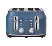 Rangemaster Classic Stone Blue 4 Slice Toaster