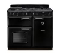 Rangemaster CLDL100DFPGBL/CM1 14638 New Classic Deluxe 100 Dual Fuel Gloss Black Chrome