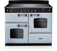 Rangemaster CLO110EIPMSB/CM1 Classic Misty Blue / Chrome 110cm Induction Range Cooker A