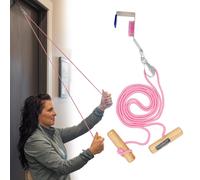 RangeMaster Econo Ranger Shoulder Pulley Physical Therapy Exercises Aids in Recovery and Rehabilitation Increases Mobility Wooden Handles for