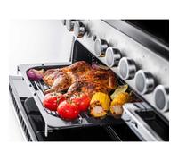 Rangemaster Edge Deluxe 90cm Electric Range Cooker with Induction Hob - Black - A