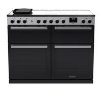 Rangemaster EDDLB110DFGBLK/CM1 Edge Deluxe BC 110cm Dual Fuel Black (Glass)