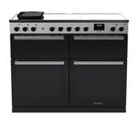 Rangemaster Edge Deluxe 110cm Induction Range Cooker - Black Glass