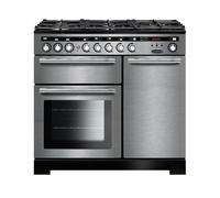 Rangemaster EDL100DFFSS/C - Stainless Steel 100cm Dual Fuel Range Cooker