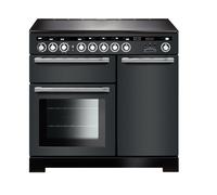 Rangemaster EDL100EISL/C - Slate/Chrome 100cm Range Cooker - Dual Oven - A Rated