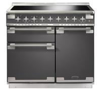 Rangemaster Elise ELS100EISL 100cm Electric Range Cooker with Induction Hob - Slate