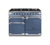 Rangemaster Elise 110 Dual Fuel Range Cooker - Stone Blue