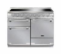 Rangemaster Elise 110 ELS110EISS 110cm Wide Stainless Steel Induction Freestanding Range Cooker - Brushed Nickel Trim