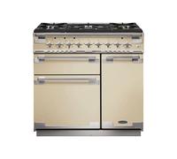 Rangemaster Elise 90 Dual Fuel Range Cooker - Cream