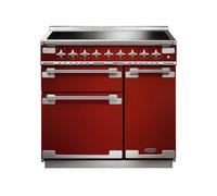 Rangemaster Elise 90 Induction Range Cooker - Cherry Red