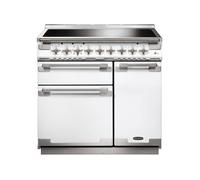 Rangemaster ELS90EIWH/ 107940 Elise 90cm Induction Range Cooker In White