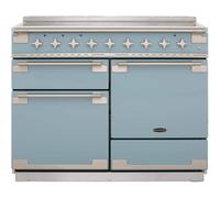 Rangemaster Elise ELS110EICA 110cm wide Electric Range Cooker with Induction Hob - China Blue - A