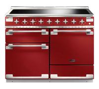 Rangemaster Elise ELS110EIRD 110cm wide Electric Range Cooker with Induction Hob - Cherry Red - A/A Rated, Red