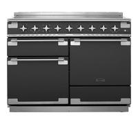Rangemaster Elise ELS110EISL 110cm wide Electric Range Cooker with Induction Hob - Slate - A/A Rated, Graphite
