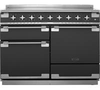 Rangemaster Elise ELS110EISL 110cm wide Electric Range Cooker with Induction Hob - Slate - A/A Rated, Graphite