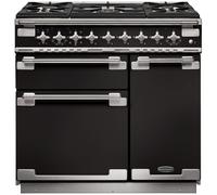 Rangemaster Elise 90 Range cooker Electric Gas Black