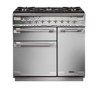 Rangemaster Elise ELS90DFFSS/ 90cm Dual Fuel Range Cooker - Stainless Steel 108400