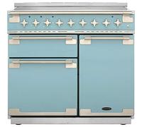 Rangemaster ELS100EICA/ Elise 100 Induction Hob Range Cooker, China Blue